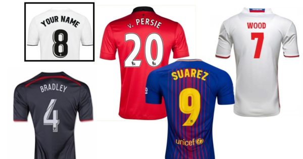 Football Shirt Printing Northampton