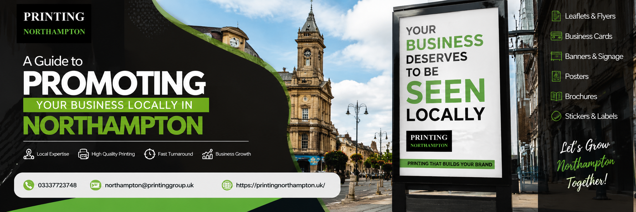 A Guide to Promoting Your Business Locally in Northampton